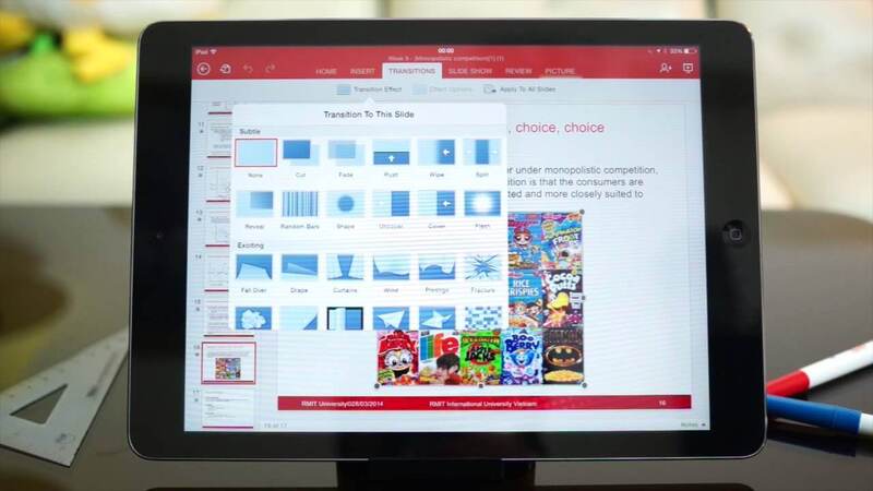 cài đặt phần mềm Powerpoint trên iPad