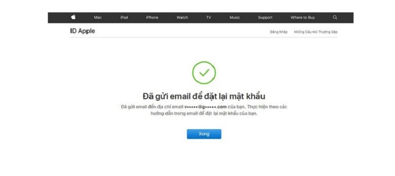 Lấy lại iCloud trên iPhone bằng Gmail