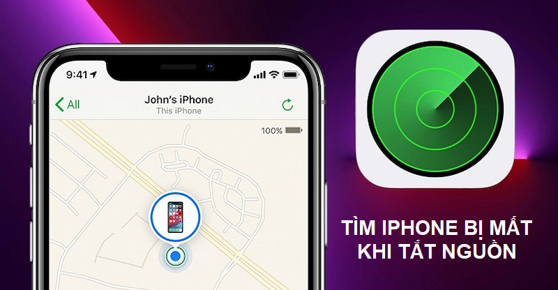 Tìm iPhone khi bị tắt nguồn