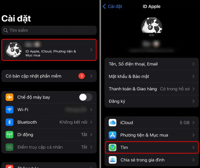cách tìm điện thoại iPhone bị mất khi tắt nguồn, sử dụng icloud