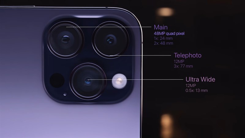 Camera iPhone 14 Pro Max được bảo vệ thế nào?