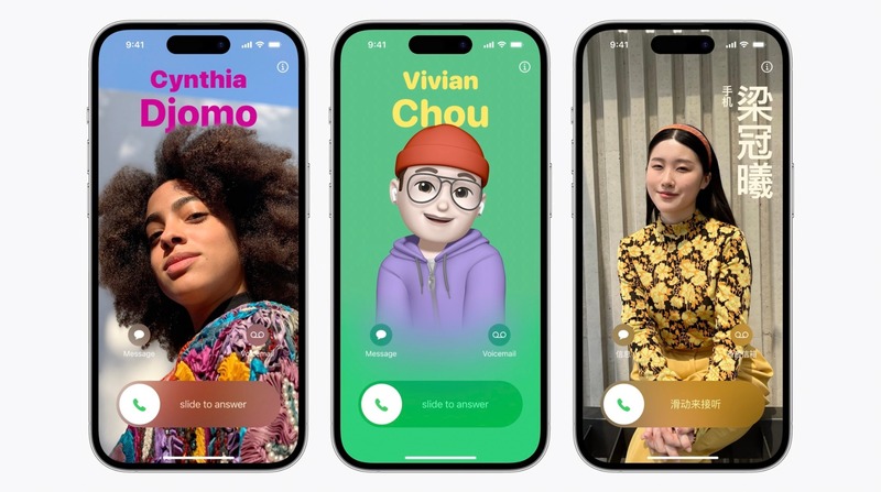 cuộc gọi trên iOS 17