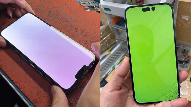 Làm sao nhận biết được iPhone 13 Pro Max bị trắng màn hình?