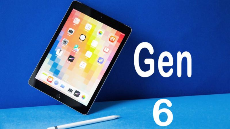 ipad thế hệ 6 có cấu hình mạnh mẽ