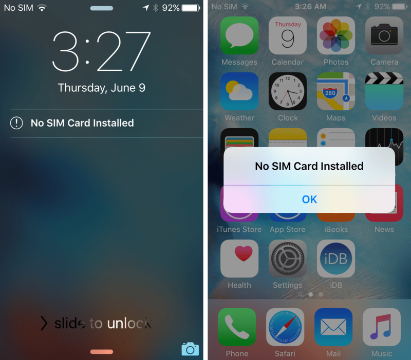 lỗi sim không có dịch vụ trên iPhone, cập nhật ios mới