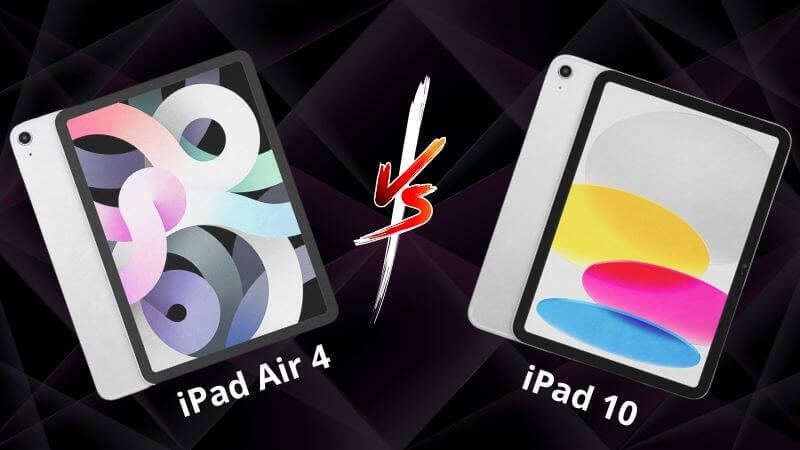 So sánh iPad Gen 10 và iPad Air 4 về mặt thiết kế