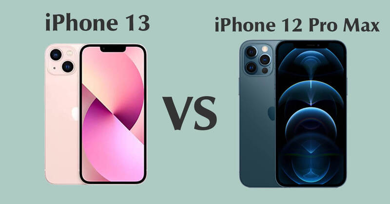 Màn hình hiển thị của iPhone 13 và iPhone 12 Pro Max