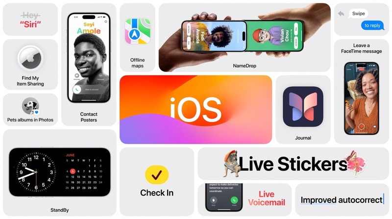 các tính năng khác trên iOS 17