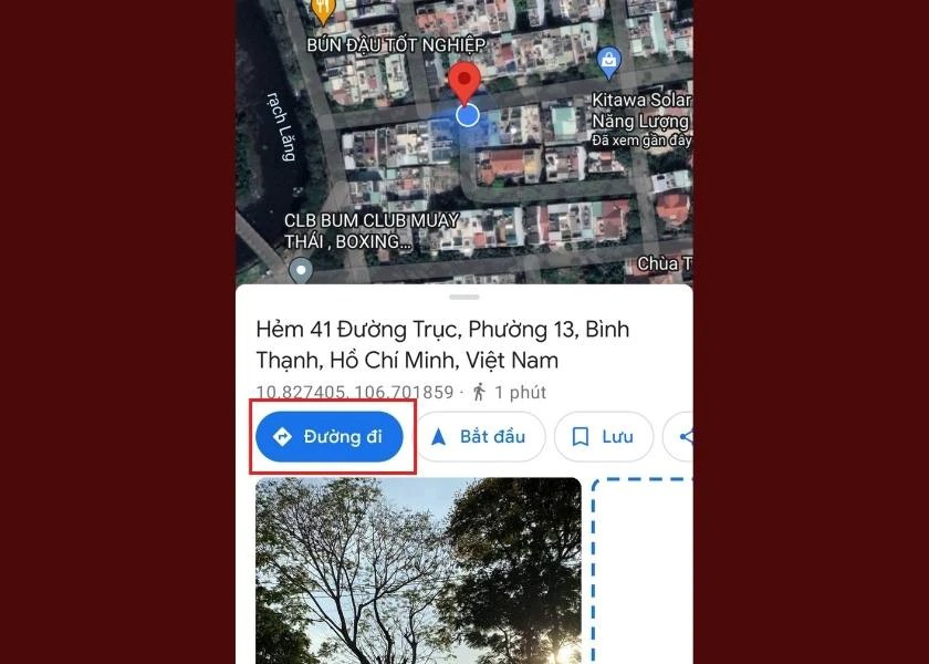 Xác định vị trí số điện thoại qua Zalo