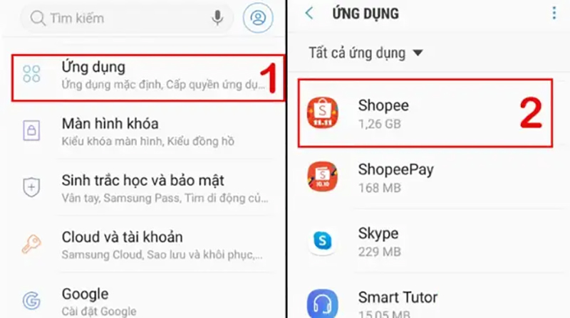 xóa quảng cáo trên màn hình điện thoại