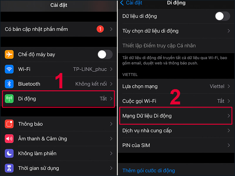 Cách cài đặt thêm SIM trên thiết bị iPhone 12 Pro Max