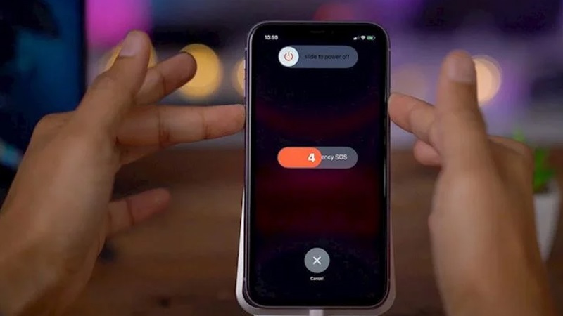 Tắt nguồn để xử lý cảm ứng bị liệt