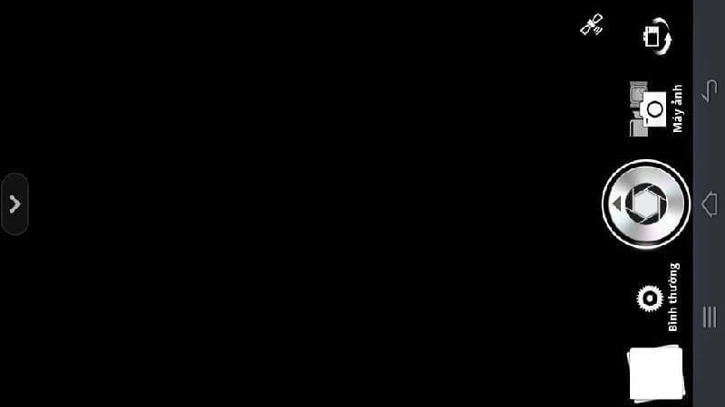 camera điện thoại bị đen
