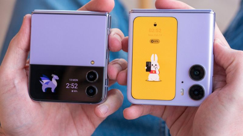 bản lề ở Samsung Galaxy Z Flip5