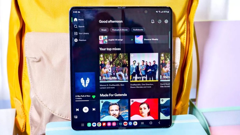 đánh giá samsung galaxy fold 5 về hiệu năng