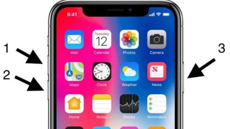 khoi dong lai iphone