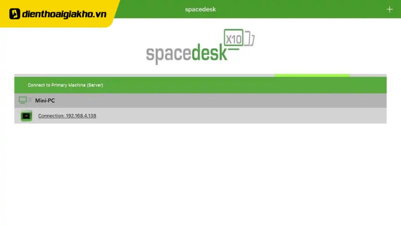 Ứng dụng SpaceDesk