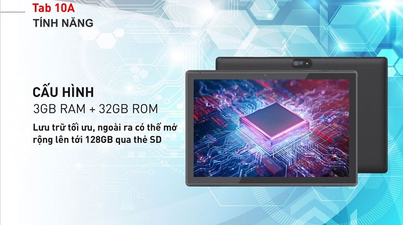 Máy tính bảng 10inch dưới 5 triệu