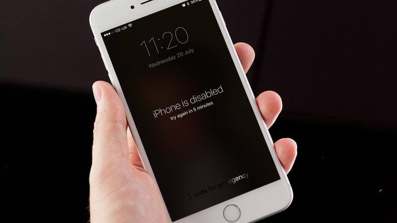 Sử dụng iTunes để thực hiện mở khóa cho iPhone 11