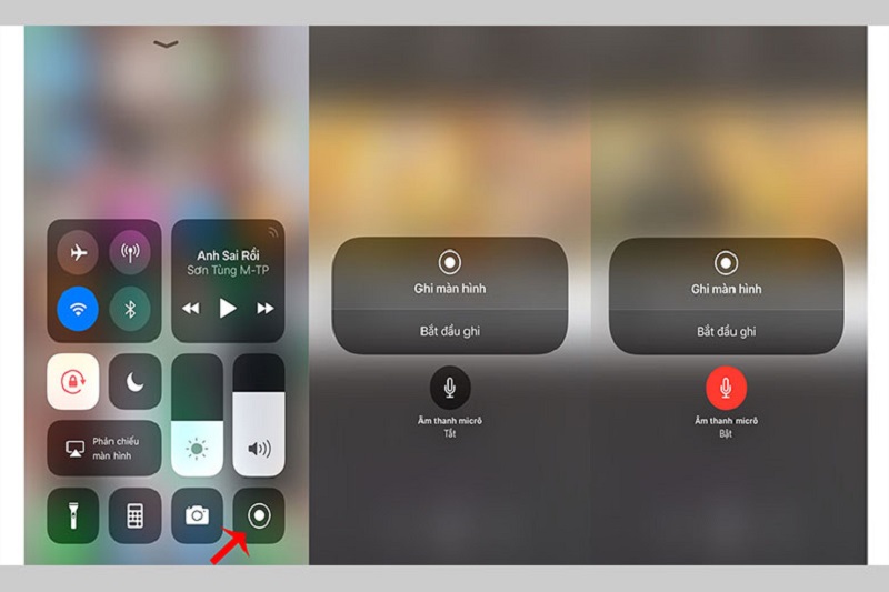 Cách quay màn hình iPhone 11 Pro Max có tiếng