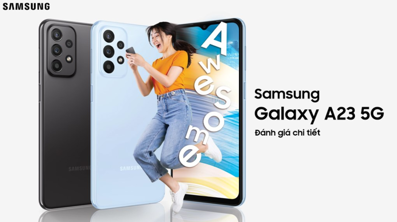 điện thoại samsung chơi game tốt Galaxy A23 5G