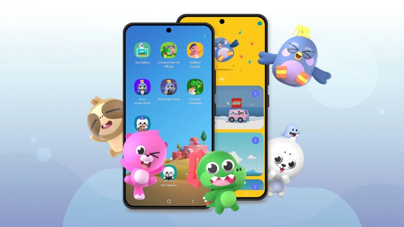 kid mode tren galaxy tab a7