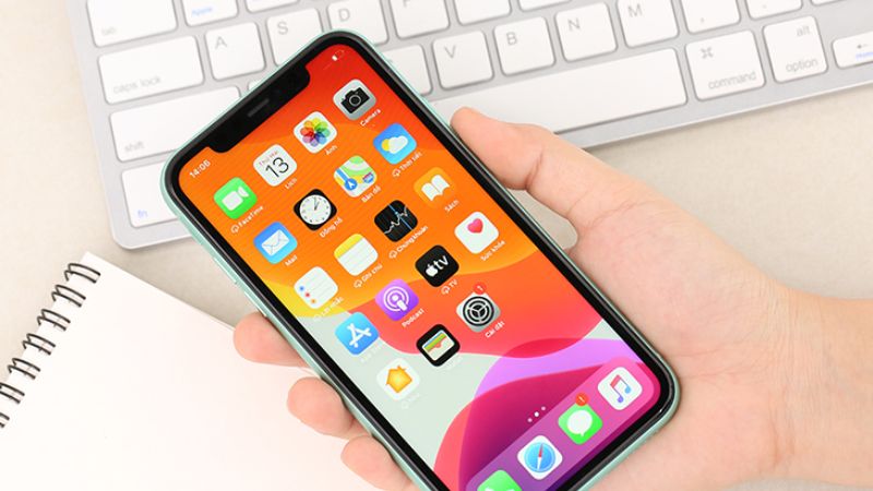 tắt xoay màn hình iphone 11
