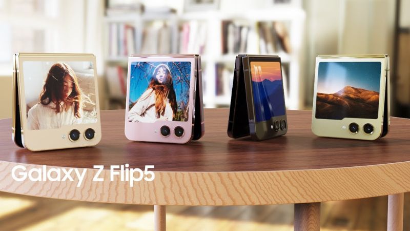 bản lề ở Samsung Galaxy Z Flip5