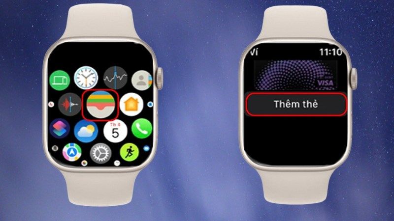 them apple pay vao apple watch