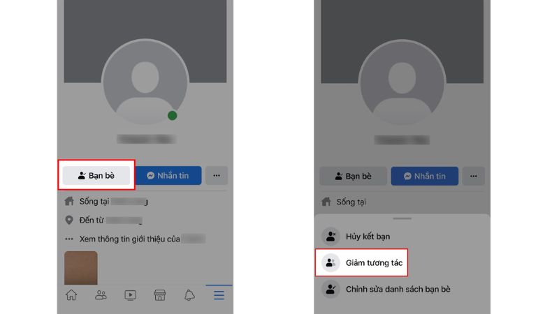 cach chan facebook khong thong bao