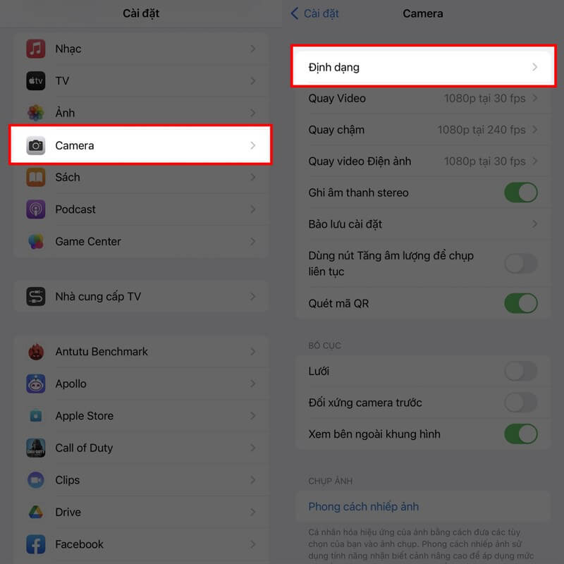 Hướng dẫn chi tiết cách chỉnh camera iPhone 14 Pro Max
