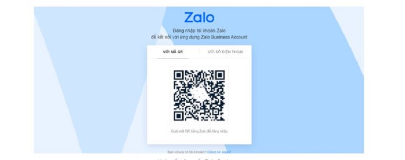Cách đăng ký Zalo Business trên máy tính