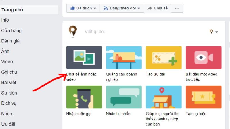 cách làm video 2 ô trên facebook
