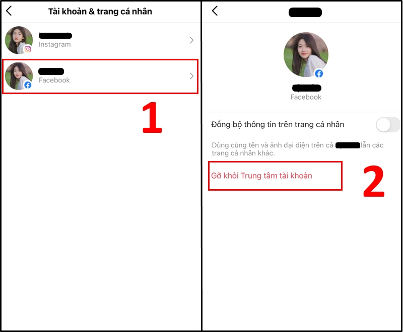 Làm cách nào để liên kết lại Instagram và Facebook?