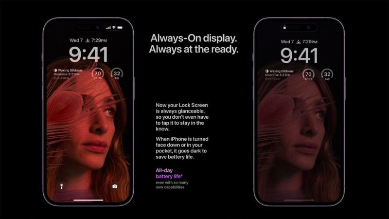 tại sao iPhone 14 không tắt màn hình