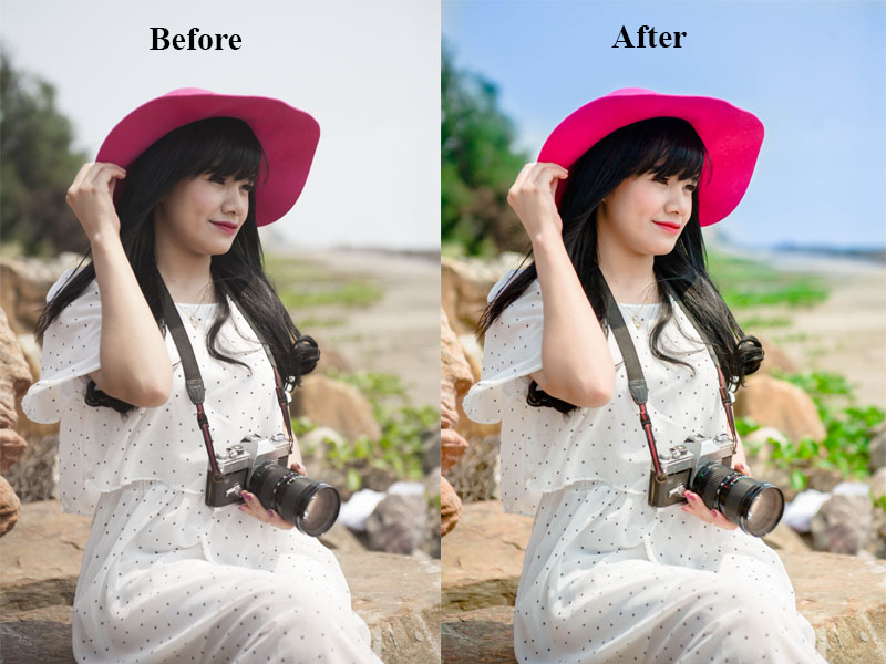 Công thức chỉnh ảnh chân dung bằng Lightroom