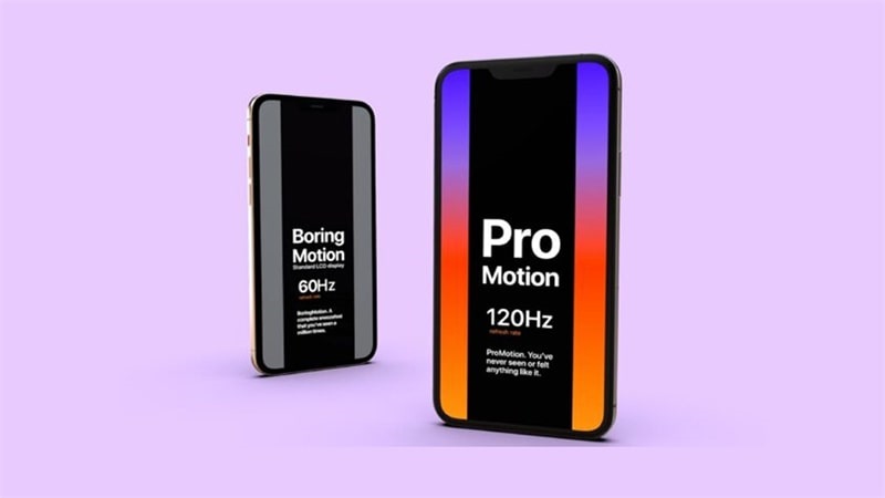 Màn hình ProMotion được cải tiến