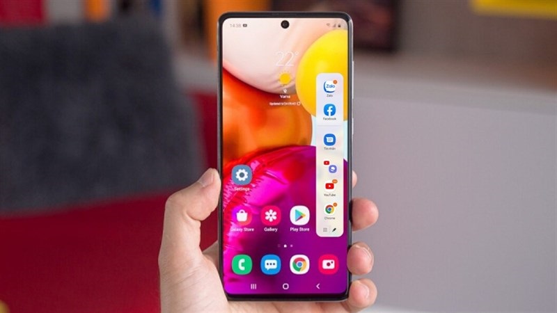 Tận dụng Edge Panels để khóa màn hình