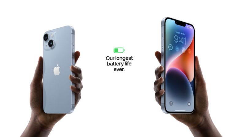dung luong pin tren iphone 14 pro max