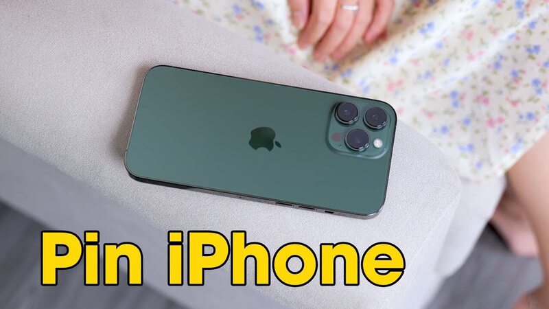 Pin điện thoại iPhone 13 Pro Max gặp vấn đề nhanh hết