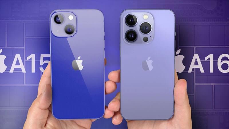 So sánh iPhone 12 Pro Max và 14 Plus về màu sắc