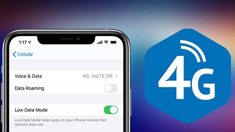 cách khắc phục mạng 4g yếu trên iPhone