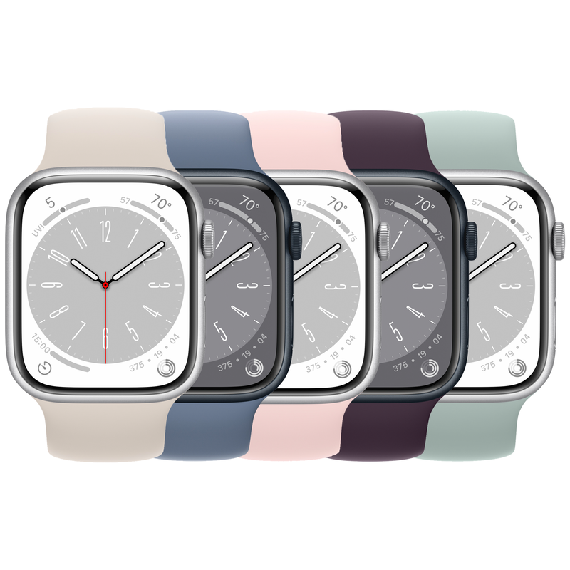 apple watch series 8 màu hồng