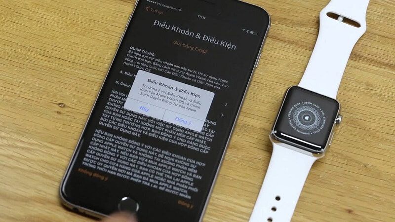 Cách kết nối Apple Watch với điện thoại iPhone lần đầu tiên
