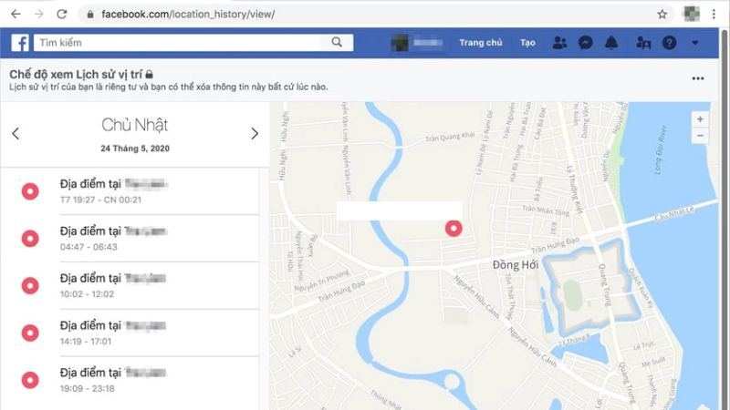 cách tìm kiếm vị trí bạn bè trên facebook