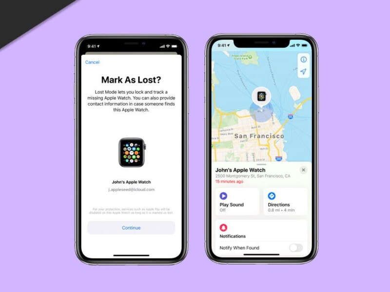 Chế độ mất apple watch