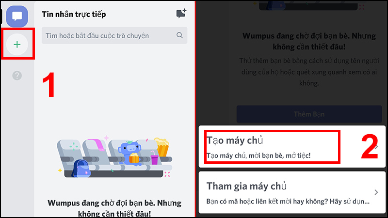 cách dùng Discord trên điện thoại