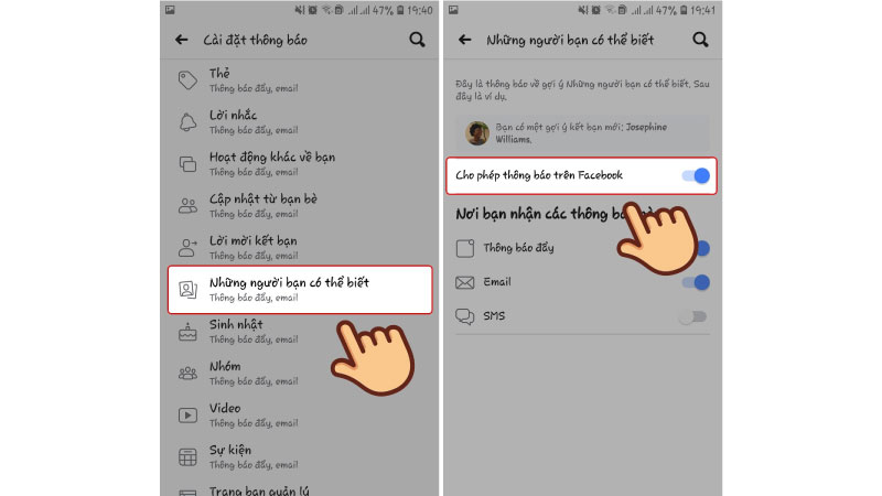 cách tắt gợi ý kết bạn trên Facebook