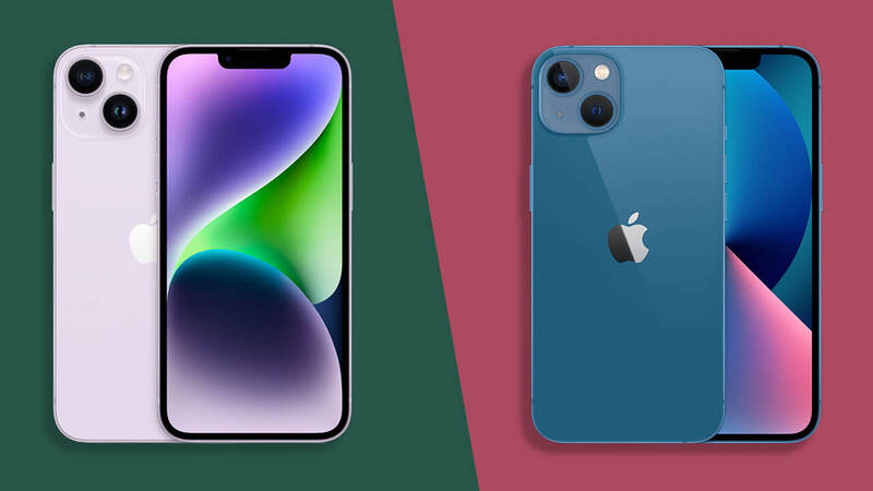 So sánh iPhone 13 và 14 khác nhau như thế nào về về mặt màu sắc