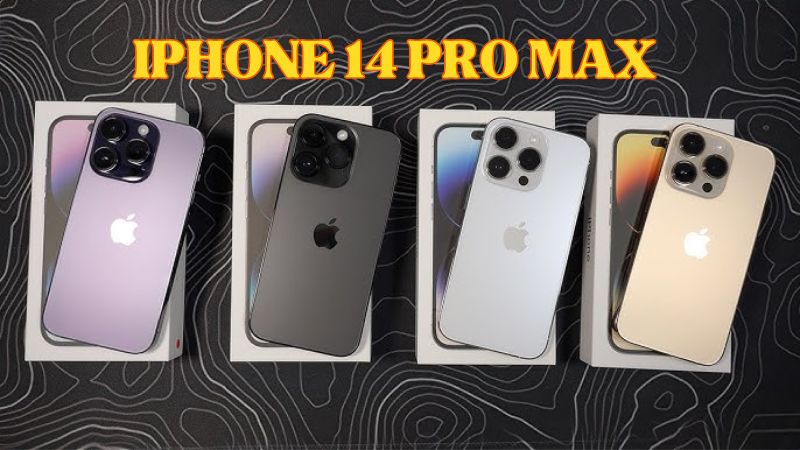iPhone 14 Pro Max có mấy màu?